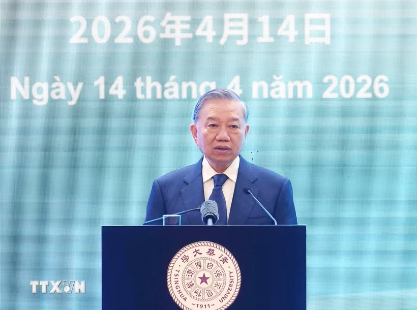 Toàn văn phát biểu chính sách của Tổng Bí thư, Chủ tịch nước Tô Lâm tại Đại học Thanh Hoa, Trung Quốc- Ảnh 1.