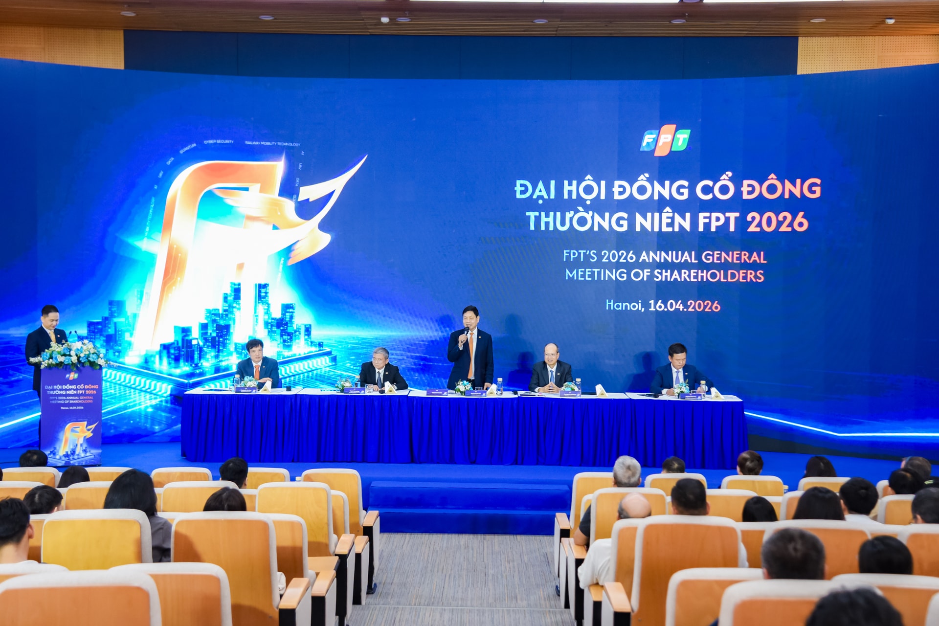 Đại hội cổ đông FPT đã chốt chia cổ tức bằng mặt 20%