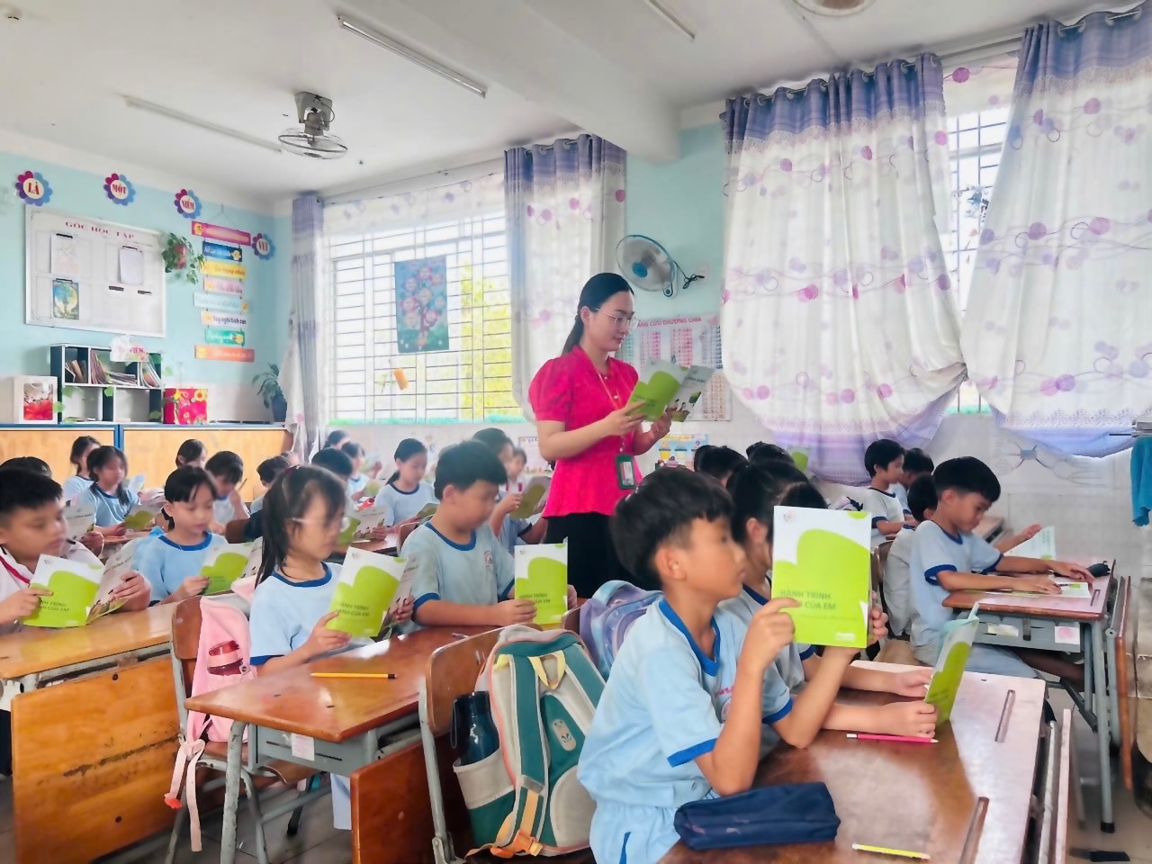 Tiết học xanh tại các lớp_