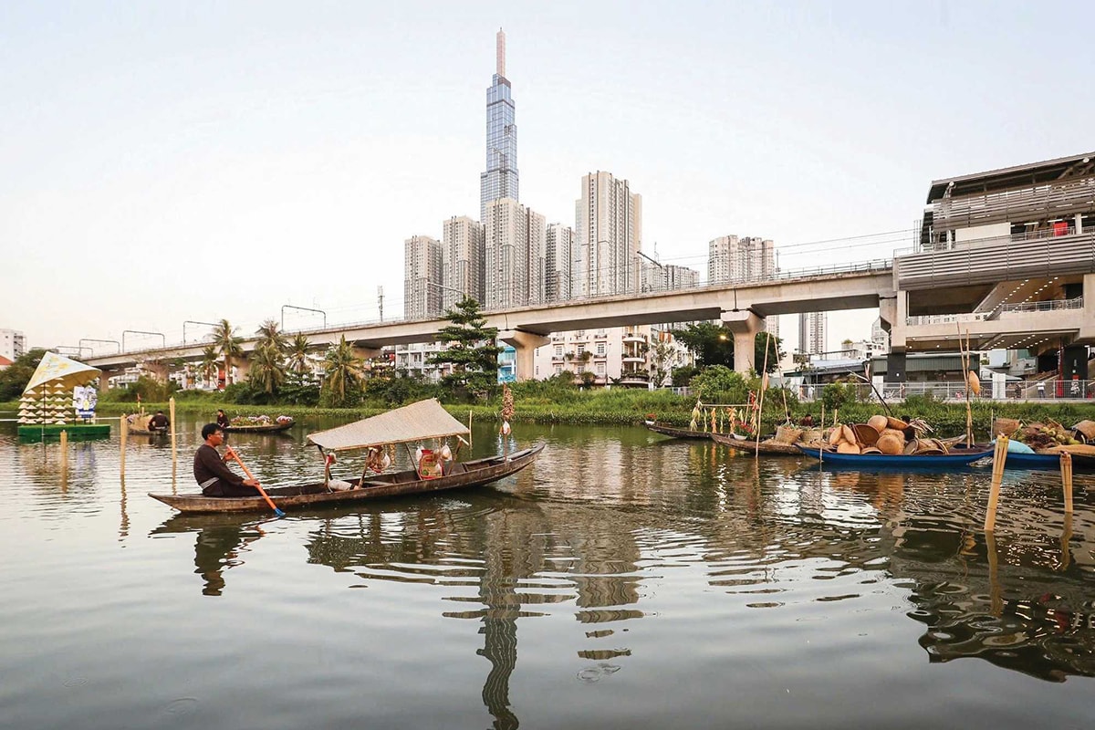 Ga metro kết nối tới Khu Du lịch Văn Thánh