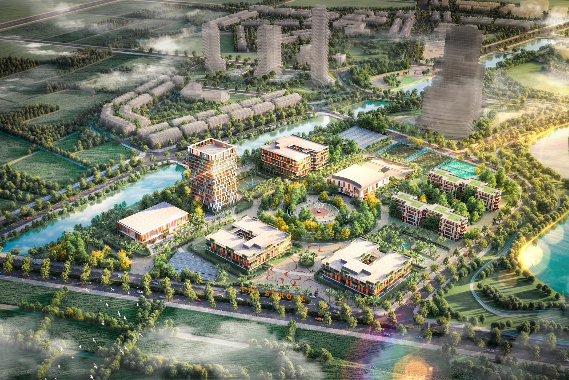 FPT khởi công tổ hợp giáo dục quy mô 5.800 học sinh, sinh viên tại Hải Phòng