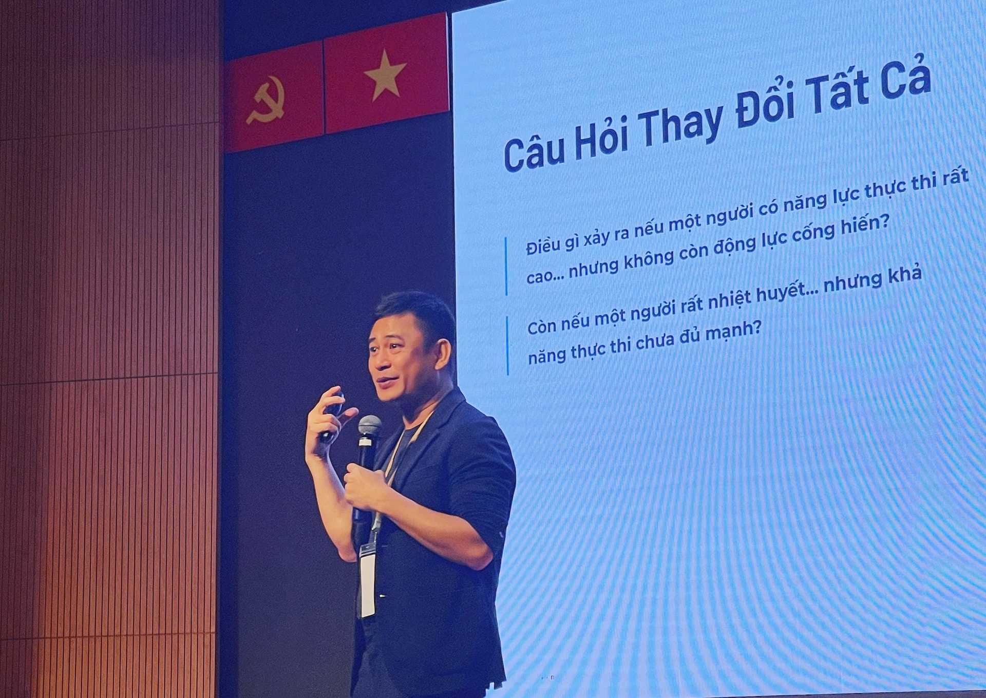 Ông Lê Nhật Trường Chinh - Founder CEO Success Partner phát biểu