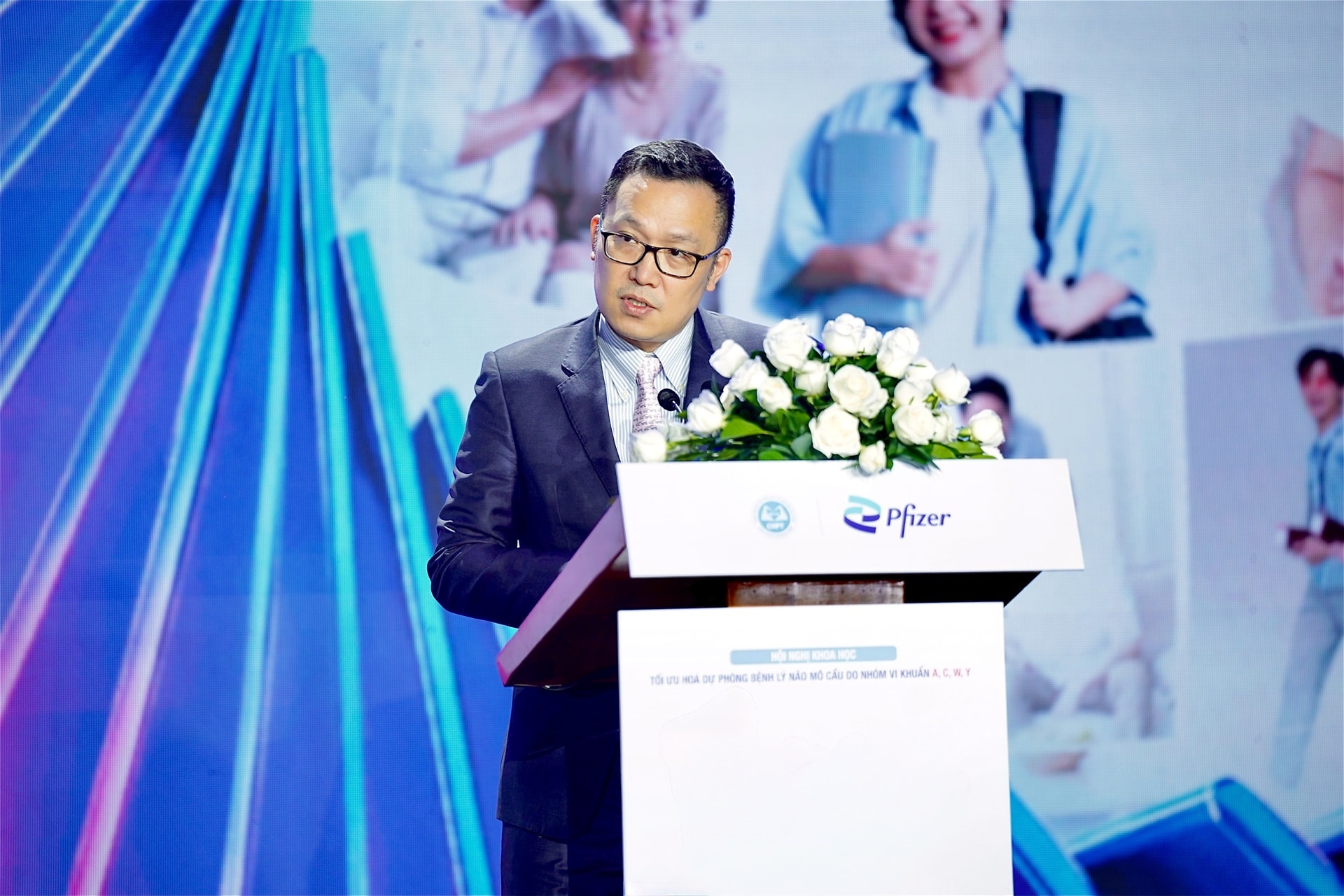 Ông Mark Kuo, Tổng giám đốc Công ty Pfizer Việt Nam - Thái Lan