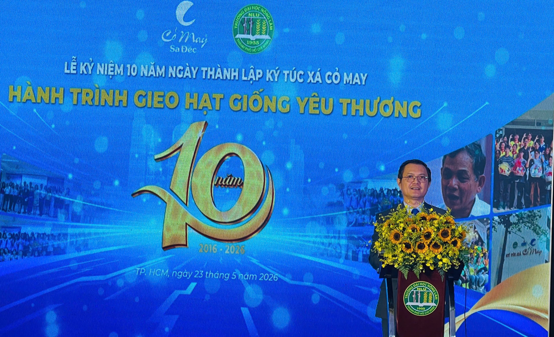 PGS.TS Nguyễn Tất Toàn - Hiệu trưởng Trường Đại học Nông Lâm TP.HCM