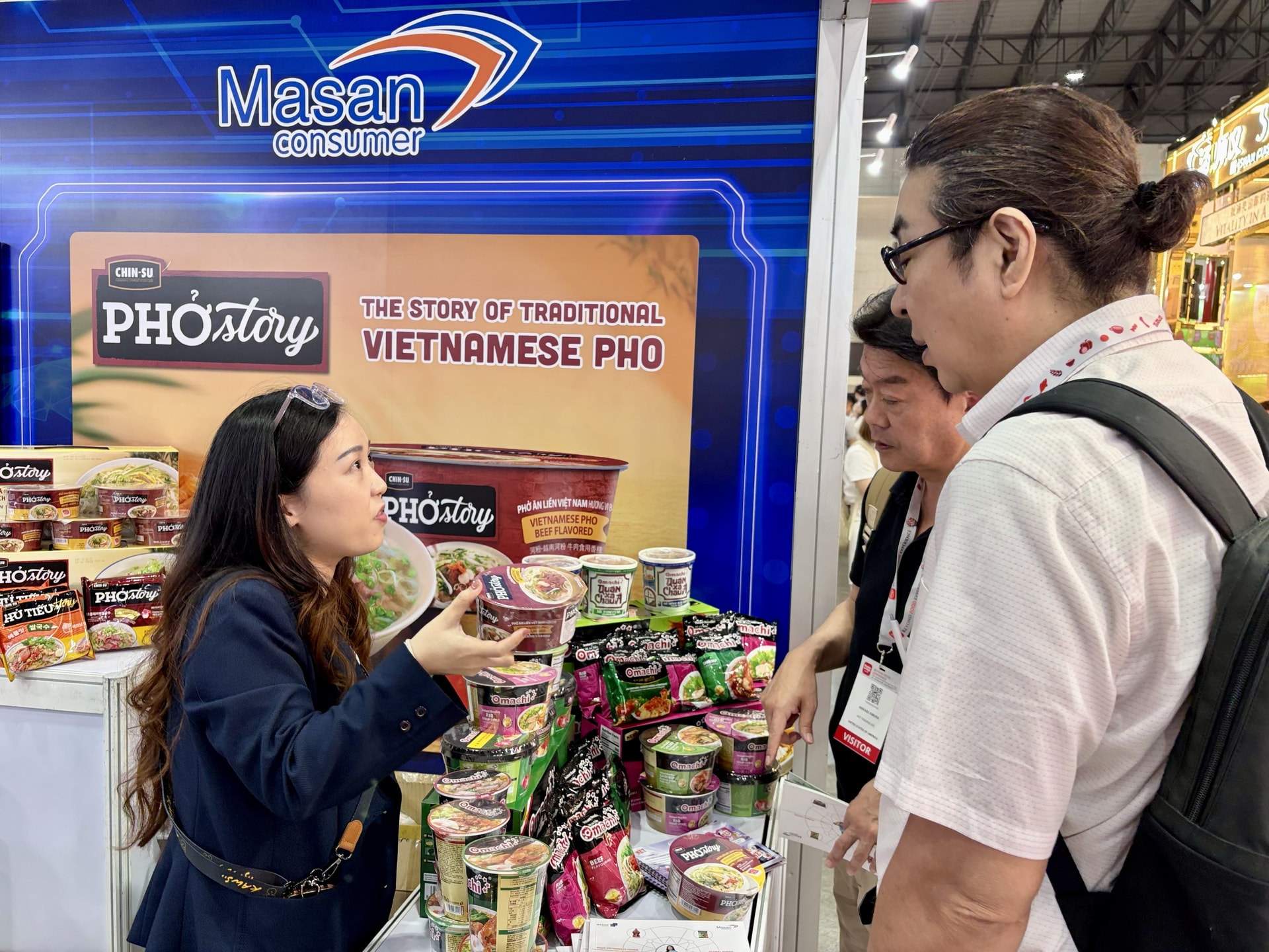 1_Masan Consumer giới thiệu các sản phẩm xuất khẩu chủ lực đa ngành như gia vị, thực phẩm tiện lợi, cà phê và đồ uống đóng chai,... tại THAIFEX 2026