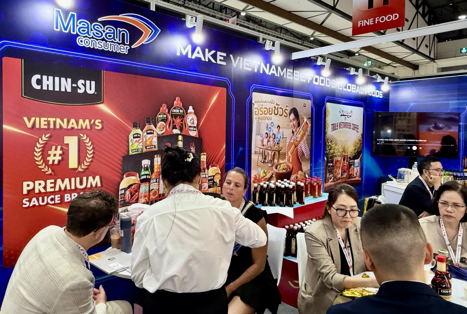 2_Masan Consumer tham gia THAIFEX 2026 với các thương hiệu xuất khẩu chủ lực như CHIN-SU, Omachi, Vinacafe, Wake-Up,...