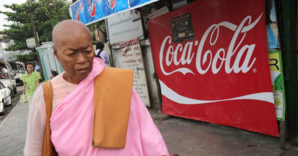 Myanmar, “sàn đấu” mới của Coca-Cola và Pepsi