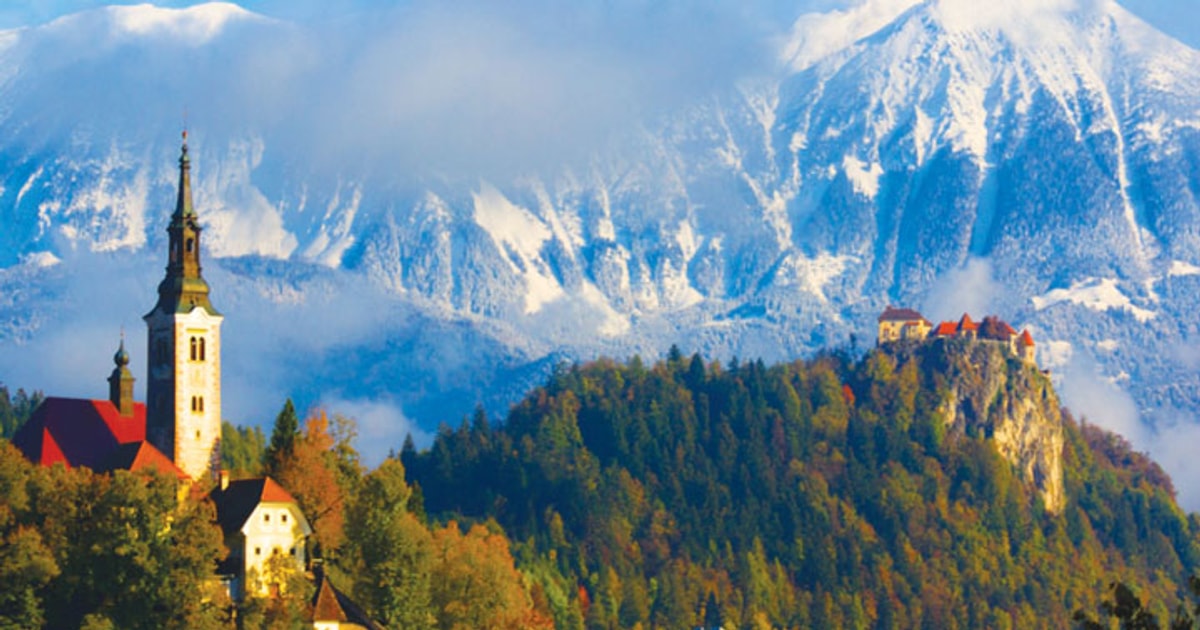 "Thiên đường" mùa Thu trên dãy Alps