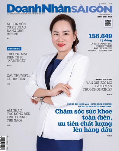 Tạp chí in Doanh Nhân Sài Gòn số 685