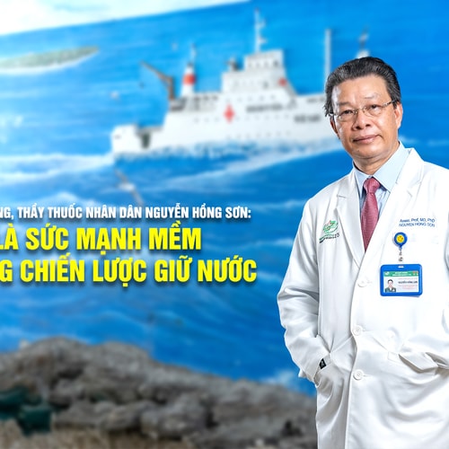 Thiếu tướng, Thầy thuốc nhân dân Nguyễn Hồng Sơn: Y tế là sức mạnh mềm trong chiến lược giữ nước