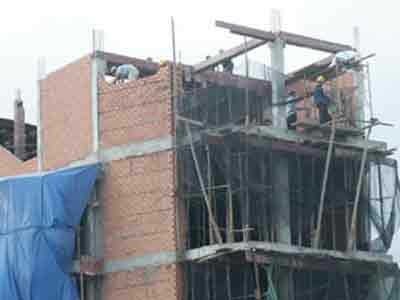 Diện tích xây dựng tùy thuộc diện tích đất