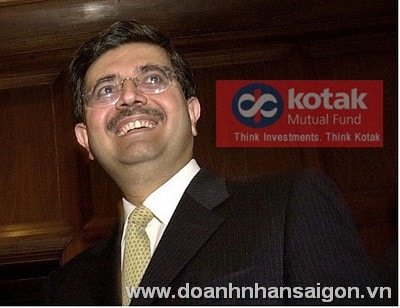 Uday Kotak chủ nhà băng thành đạt nhất Ấn Độ