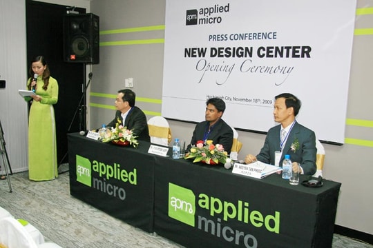 Applied Micro đầu tư 2 triệu USD mở rộng Trung tâm thiết kế vi mạch