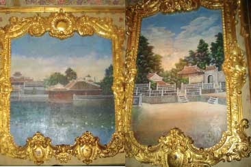 Cung An Định: Những bích họa độc nhất vô nhị