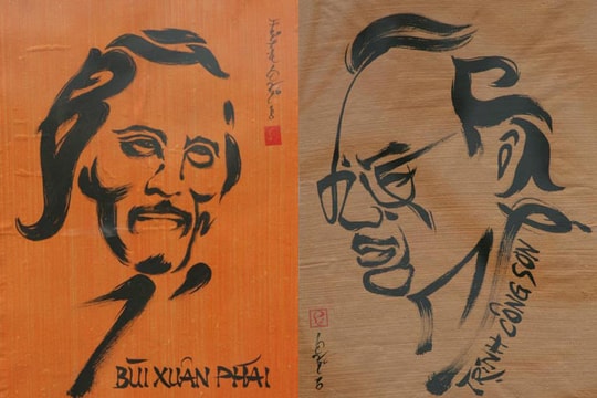 Các nghệ sĩ nổi tiếng qua thư pháp Việt