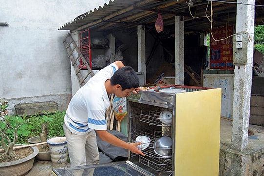 Máy rửa chén “made in Việt Nam”