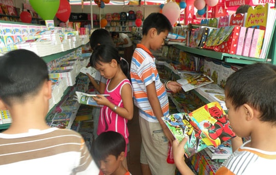 Hội sách thiếu nhi tại huyện Nhà Bè