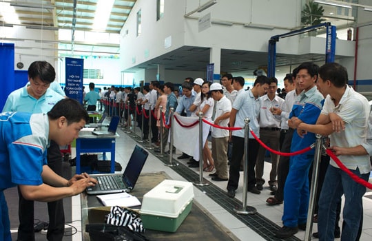 Ford Việt Nam tổ chức Hội thi tay nghề dịch vụ Đại lý lần thứ tư