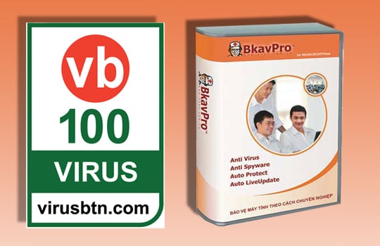 Bkav lần thứ 2 nhận chứng chỉ Quốc tế VB100