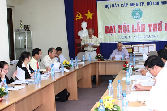 HECA cam kết đẩy mạnh hoạt động hội tại đại hội nhiệm kỳ IV