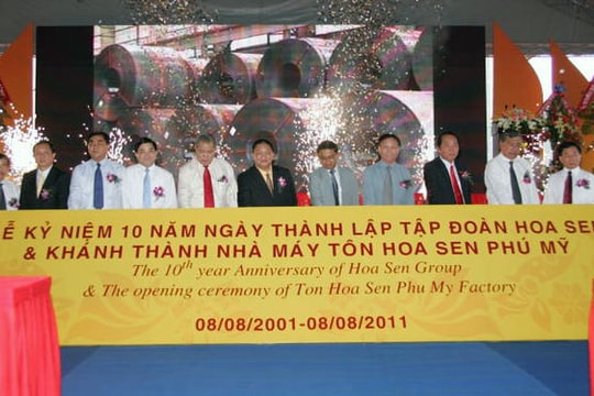Hoa Sen Group kỷ niệm 10 năm thành lập