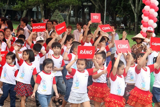 Colgate tài trợ Ngày hội “Đạt mục tiêu không sâu răng”
