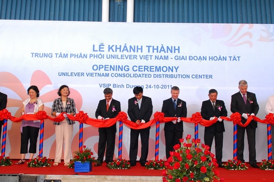 Uniler Việt Nam khánh thành Trung tâm phân phối