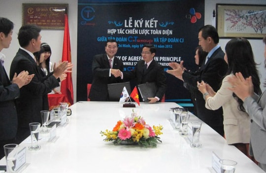 C.T Group hợp tác với Tập đoàn CJ - Hàn Quốc