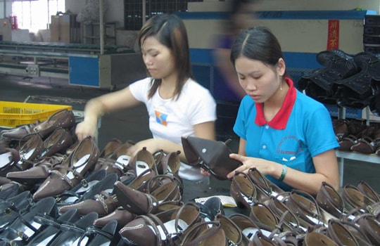 Giảm hợp đồng xuất khẩu da giày