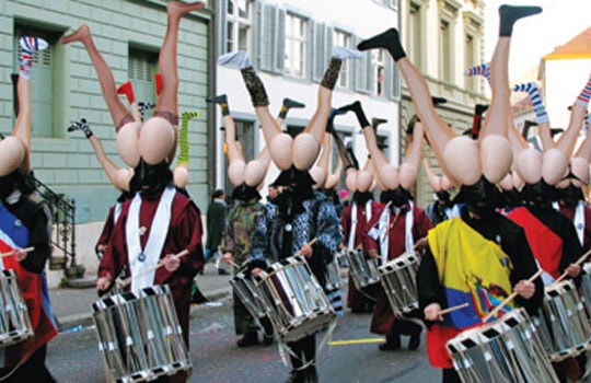 Rực rỡ lễ hội Fastnacht ở Basel