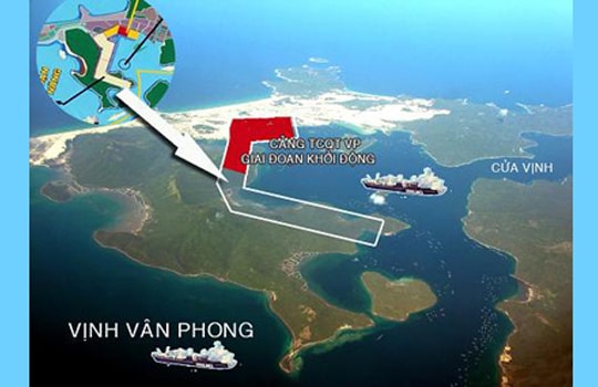 Dừng Dự án cảng biển quốc tế Vân Phong của Vinalines