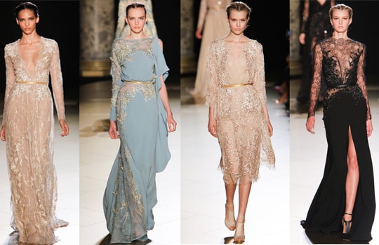BST Thu - Đông 2012 của Elie Saab