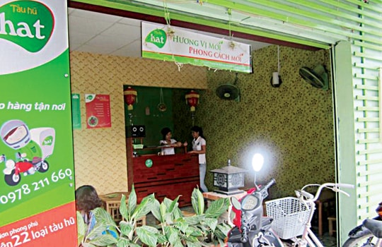 Nâng tầm... tàu hũ