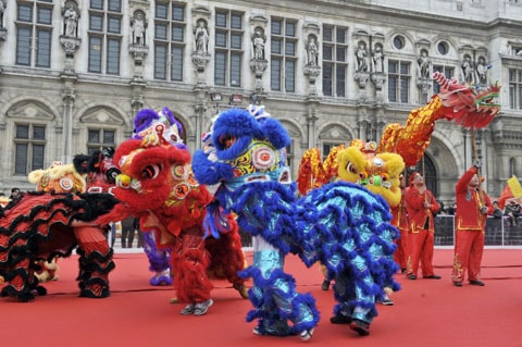 Châu Á rực rỡ lễ hội mừng năm mới