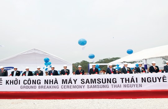 Samsung “made in Việt Nam”