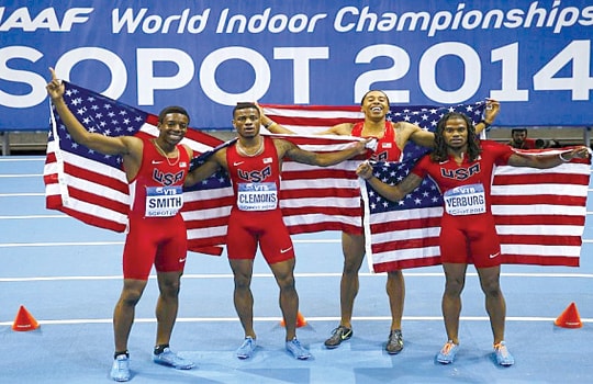 Điền kinh Mỹ được an ủi sau Sochi