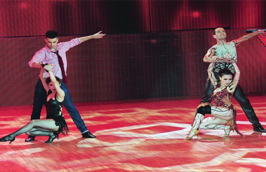 Thắp lửa múa đương đai