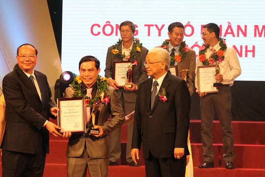 Mỹ phẩm Quốc Anh vào top 10 thương hiệu Việt 2014