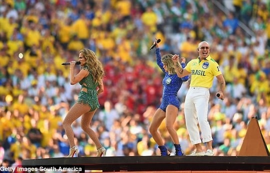 Sắc màu vũ hội khai mạc World Cup 2014