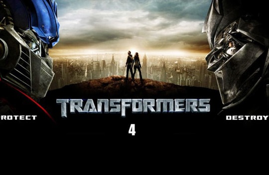 Transformers 4 dày đặc quảng cáo