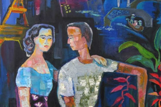 11 họa sĩ Việt mang tranh đến Mông Cổ