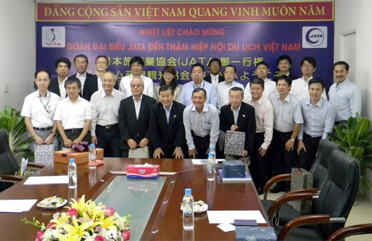 Hiệp hội Du lịch Nhật Bản thăm Hiệp hội Du lịch Việt Nam