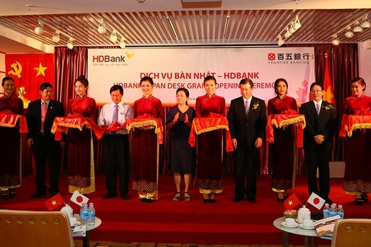 HDBank ra mắt "Dịch vụ Bàn Nhật - Japan Desk"