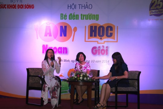 Hội thảo “Bé đến trường ăn ngoan - học giỏi"