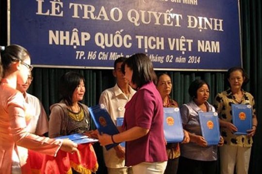 Nghị định mới về đăng ký giữ quốc tịch Việt Nam