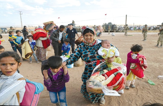 Người Syria tị nạn không thể trở về