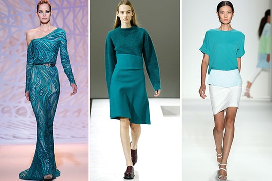 Tinh tế mùa Thu với gam xanh mòng két