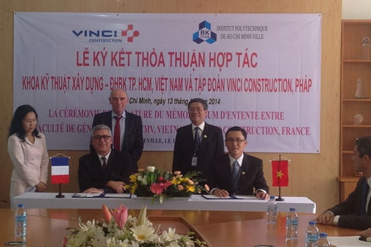 VINCI Construction hợp tác với Đại học Bách khoa TP.HCM
