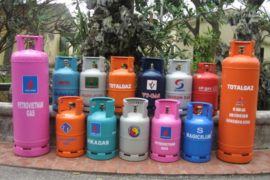 Giá gas giảm 13.000 đồng/bình