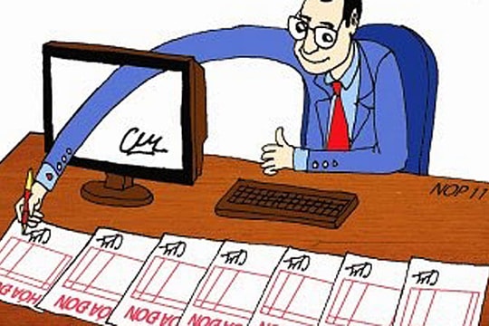 Thí điểm hóa đơn điện tử tại 200 doanh nghiệp